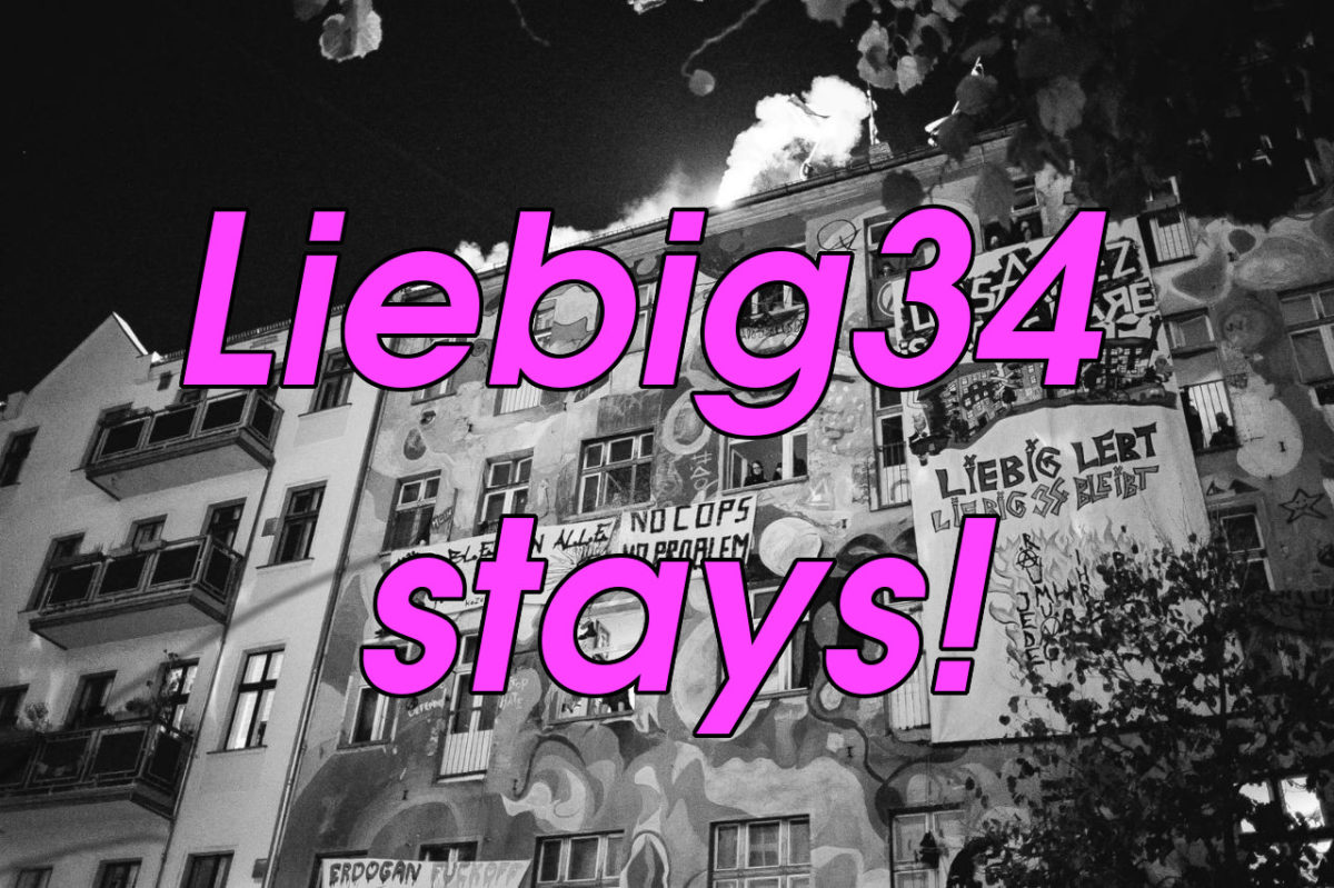 Interview with Liebig34 squat in Berlin as it resists eviction