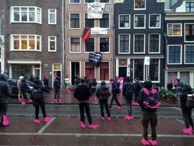 Action Report: Anarcha-feminist Squatting during 8th of March in Amsterdam