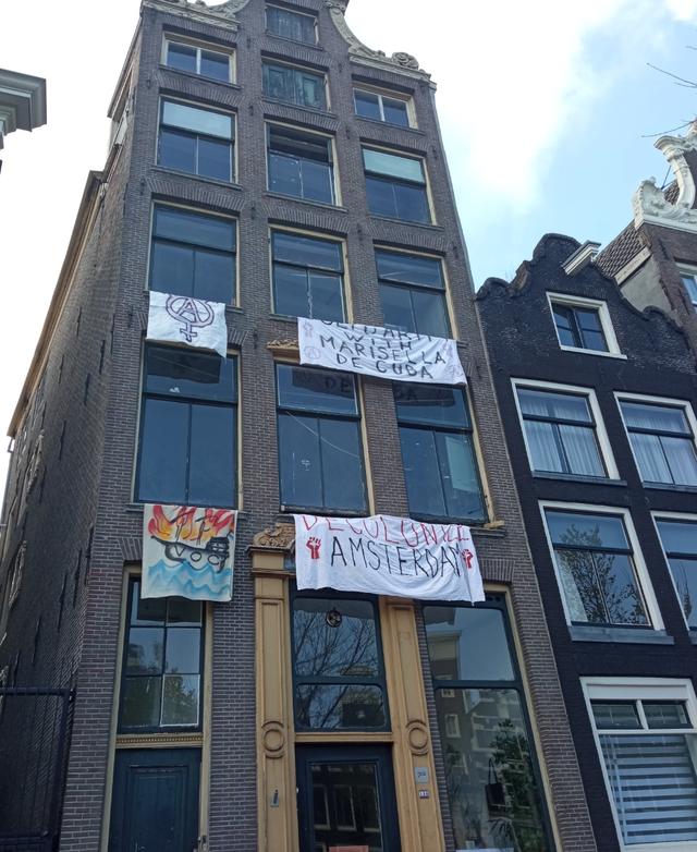 Anti-Colonial Squat in Amsterdam Brutally Evicted. Activist Almost Murdered by Riot Police